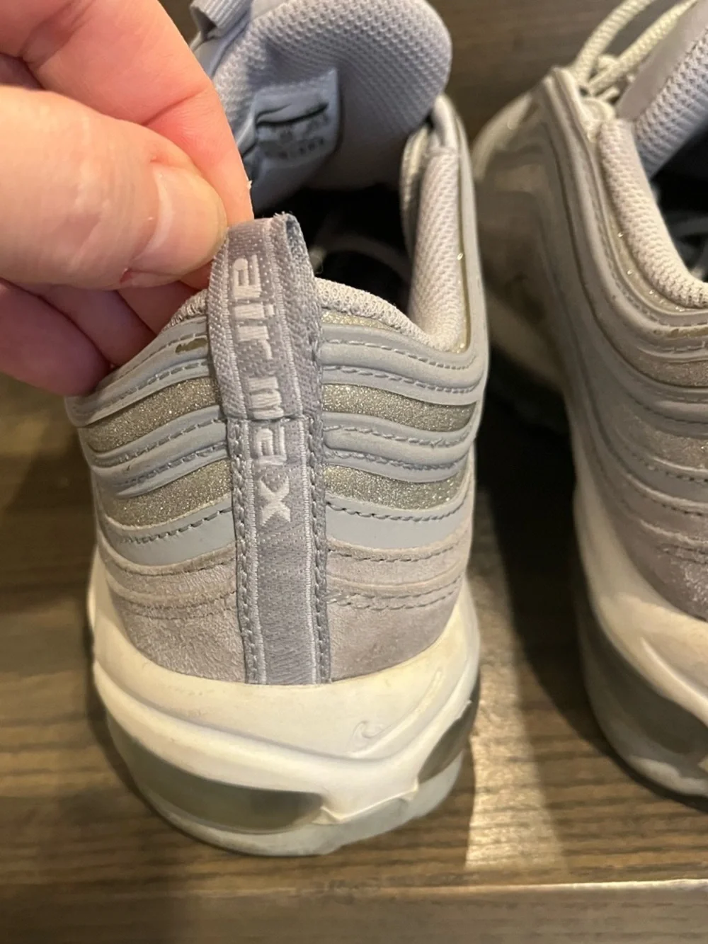 Nike Air Max 97 Sneaker in Wolf Grey Size 8.5